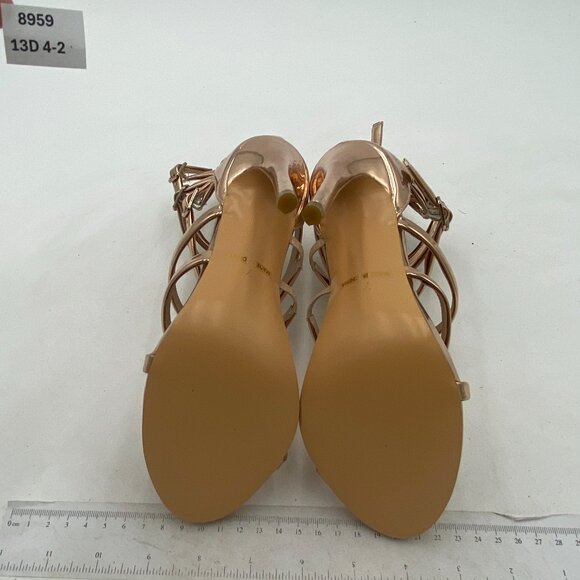 FSJ Women Sexy Strappy Gladiator Wedding Sandals High Heel Stiletto Shoes for Su - Picture 7 of 8